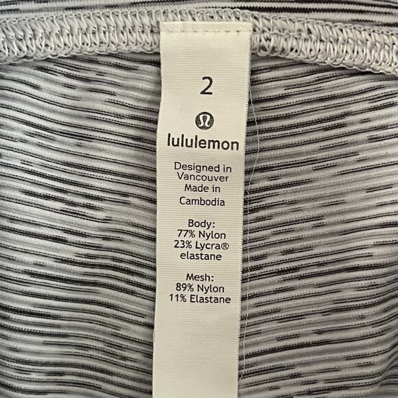 Lululemon Train Times 7/8 Wee Are From Space Nimbus Battleship 25” Leggings - Picture 6 of 6